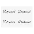 Determined Sticker Sheet (Inspirational Decals)
