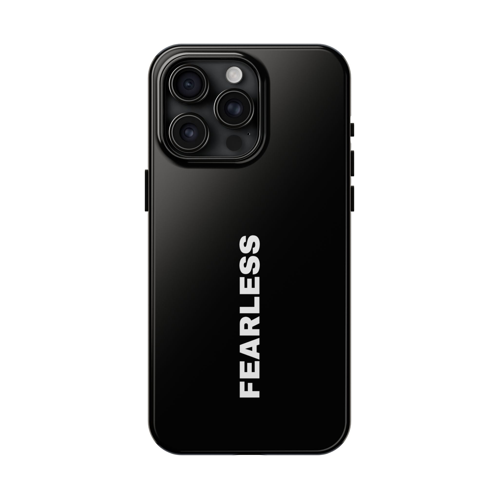 Black Fearless Tough Phone Case