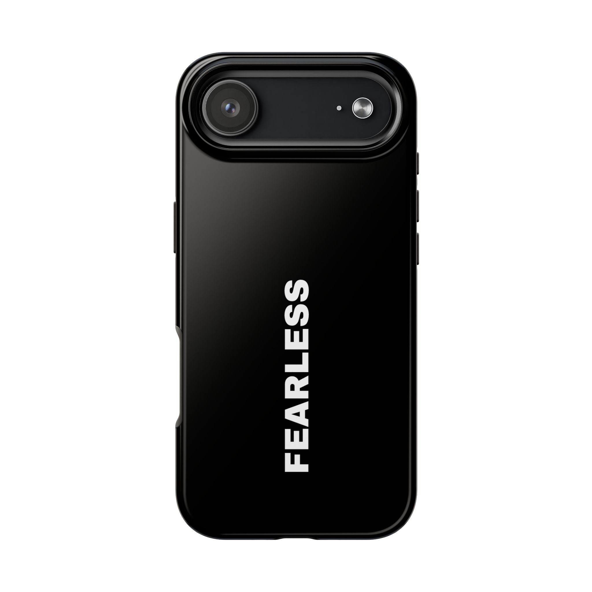 Black Fearless Tough Phone Case