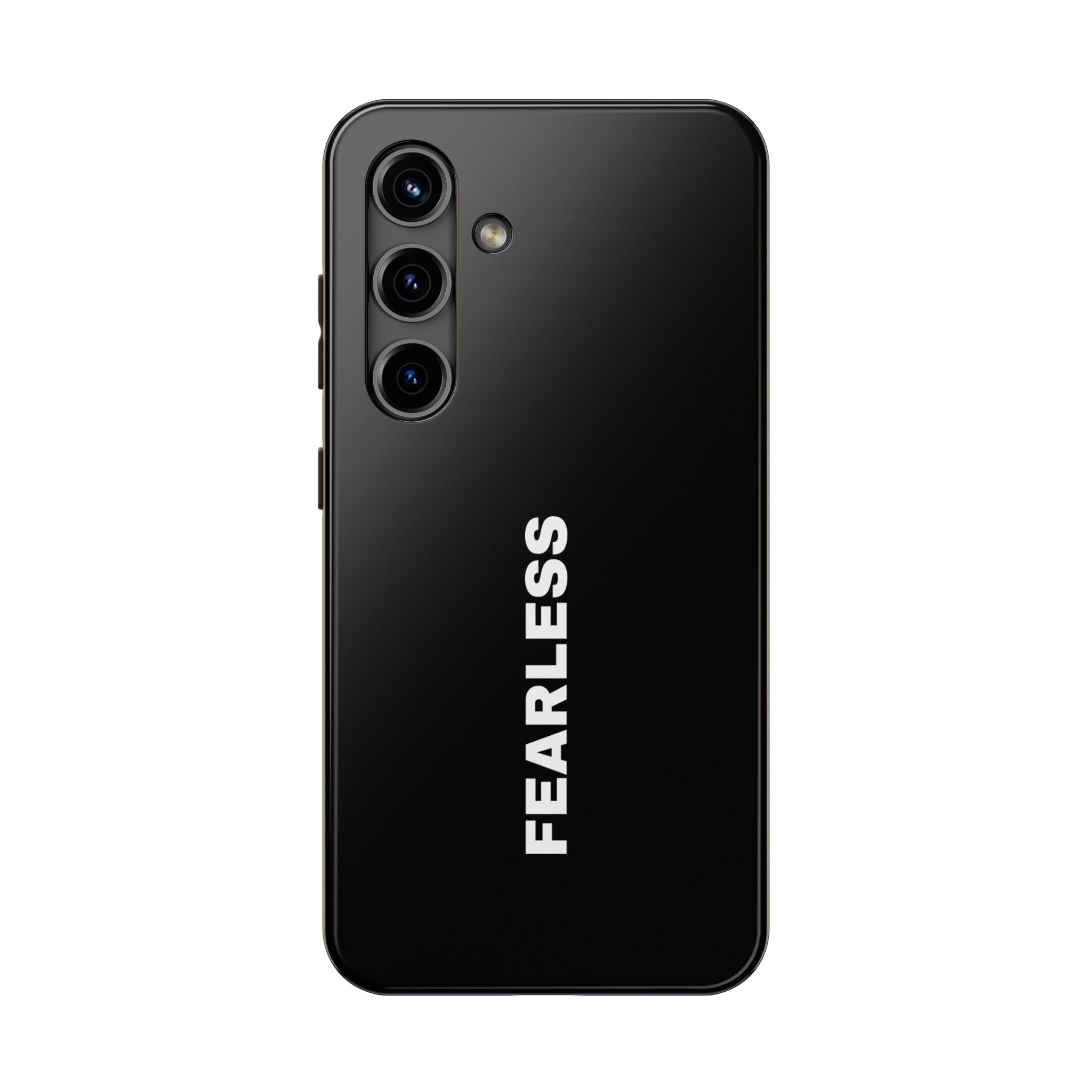 Black Fearless Tough Phone Case