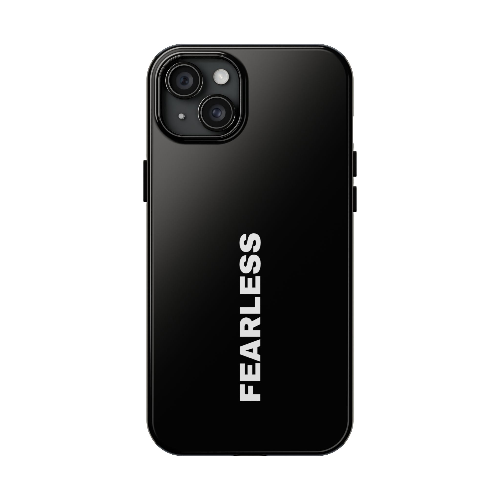 Black Fearless Tough Phone Case