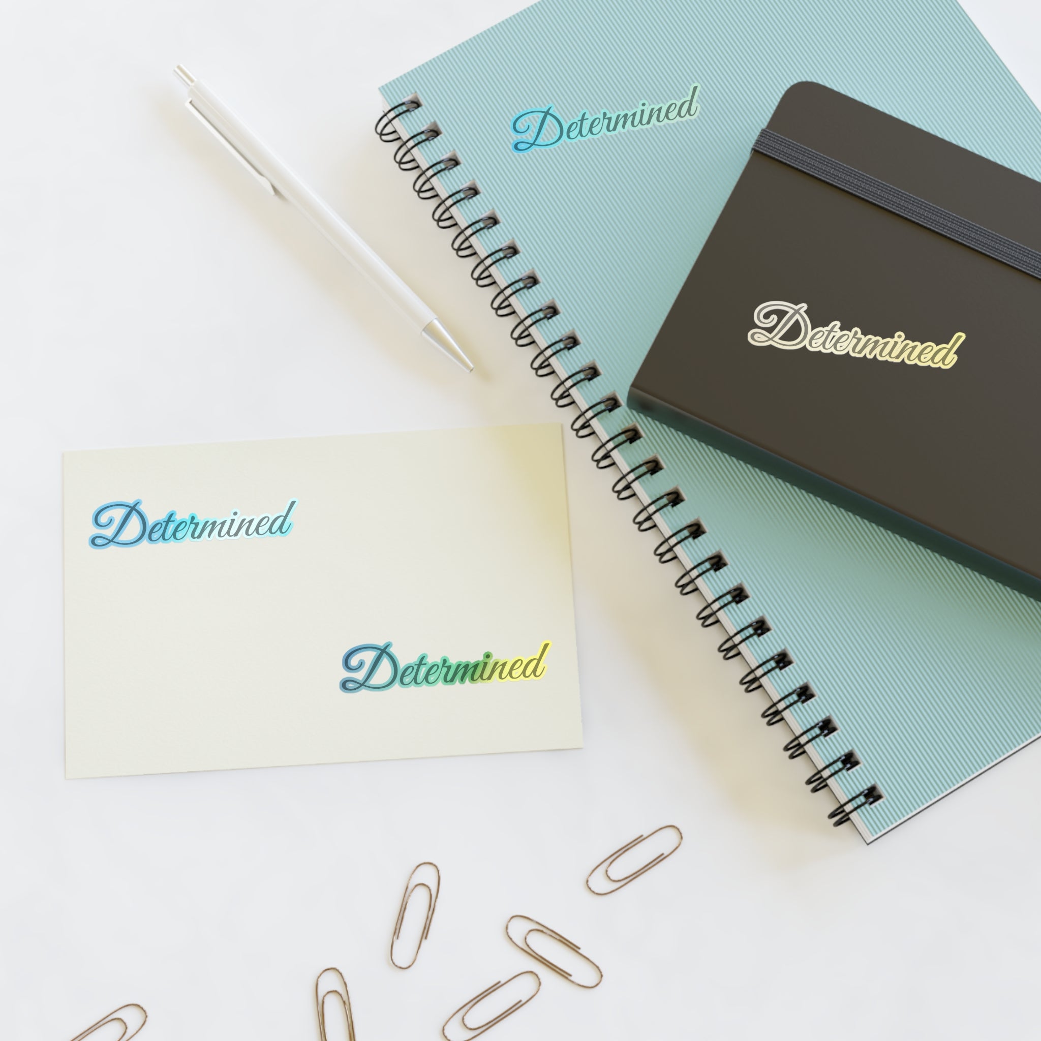 Determined Sticker Sheet (Inspirational Decals)