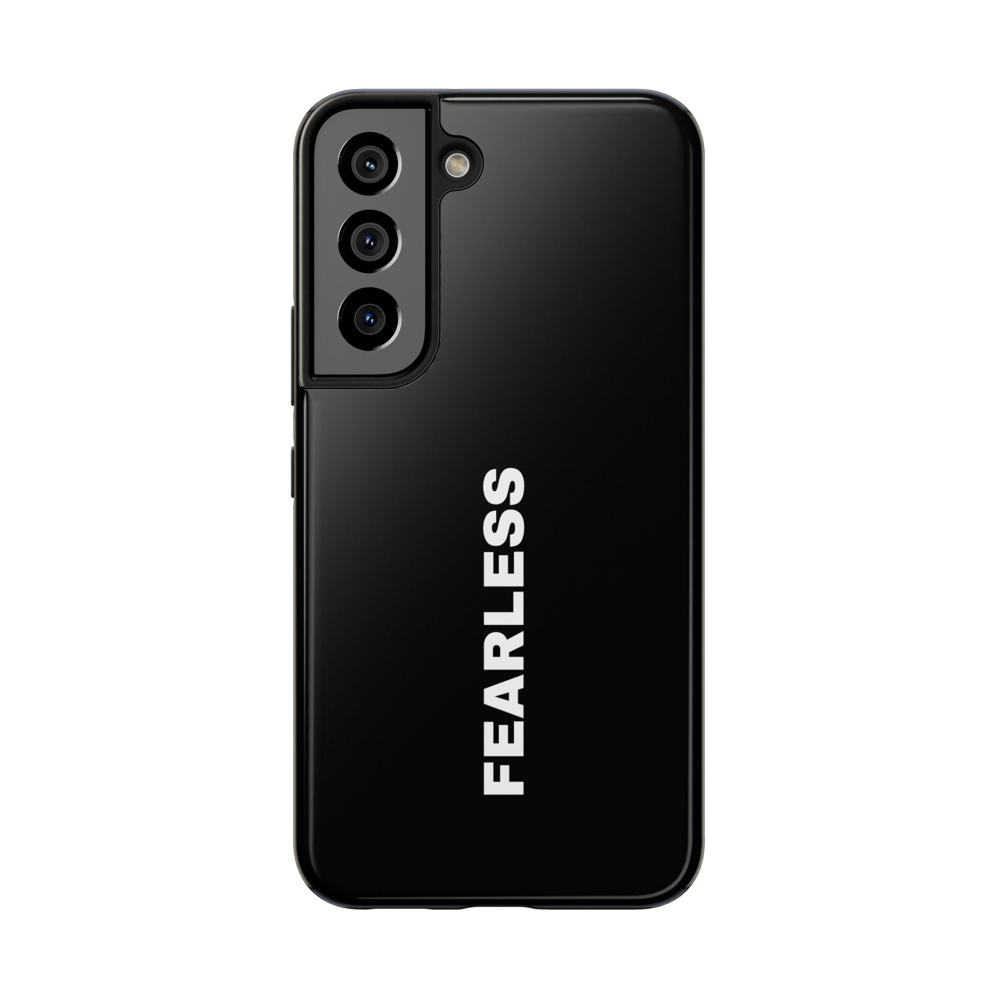 Black Fearless Tough Phone Case
